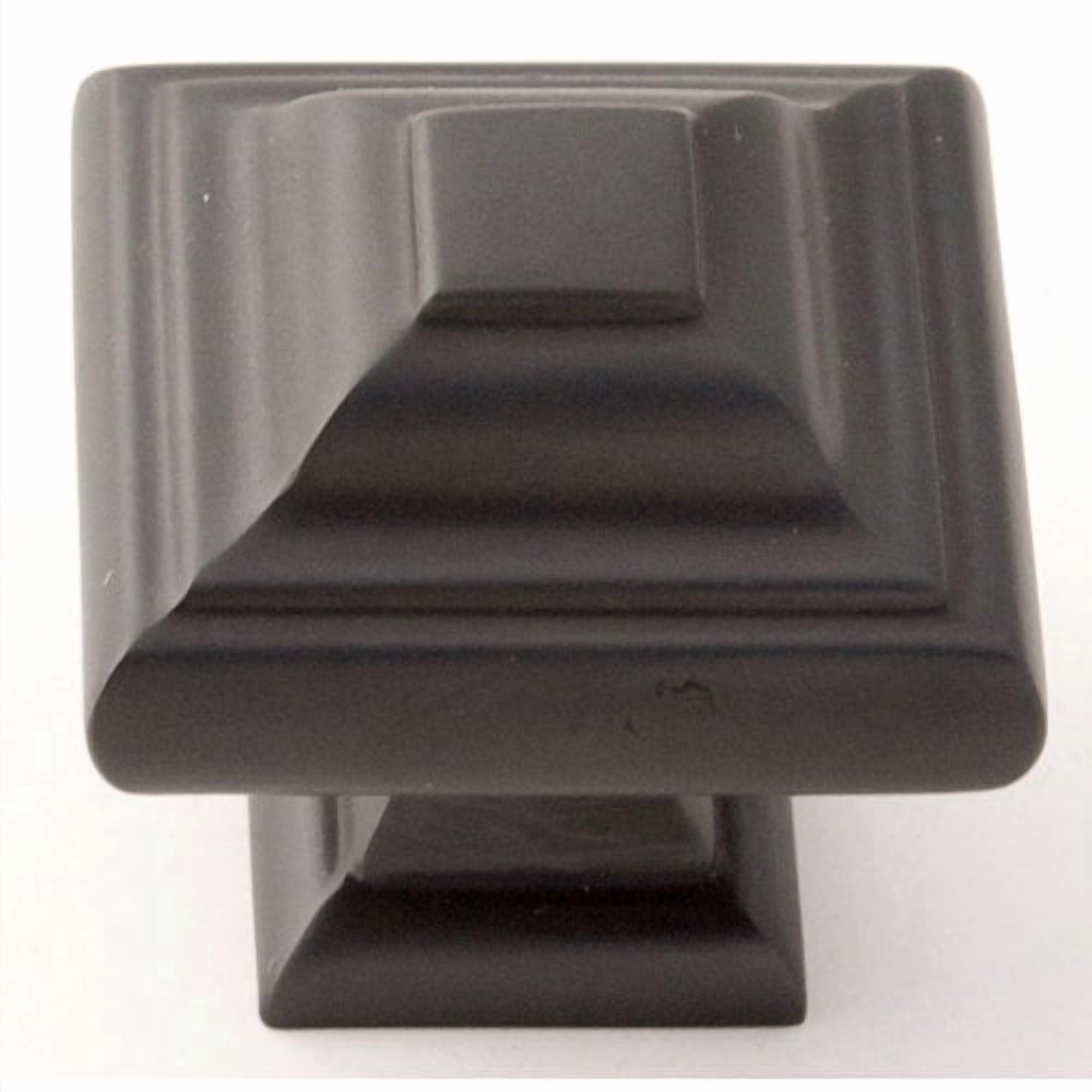 Alno A1525-CHBRZ Geometric 1-1/4" Cabinet Knob Chocolate Bronze