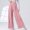 Pink, variant on Fsahion Plus Size Casual Sweatpants for Womens High Waist Casual Solid Color Elastic Loose Pants Straight Wide Leg Trousers Pants Up to 65% off!