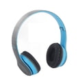 thumbnail image 1 of Auriculares Bluetooth plegables con graves potentes, ergonómicos, inalámbricos, deportivos, para estudiantes, adultos, hogar, oficina, escuela, color azul, 1 of 7