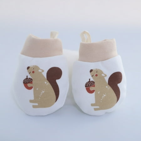 

CHUANK New Baby Mittens Gloves Cute Cartoon Baby Infant Pure cottonGirlt Scratch Newborn MittsBoy Fabric Baby Care product Christmas