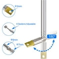 thumbnail image 5 of Eightwood 6 Sections Telescopic 65cm AM FM Antenna Portable Radio Antenna Replacement Compatible with Indoor Portable Radio Home Stereo Receiver AV Audio Video Home Theater Receiver TV Tuner (2-Pack), 5 of 11