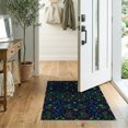 thumbnail image 2 of ODIKA 2'x3' Washable Doormat Non-Slip, Low Pile Gamer Dice Console Symbols Playful Throw Alfombra Video Arcade for Entryway, Kitchen, Laundry Room, 2 of 7