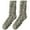 Army Green, variant on Warm Winter Thermal Knee High Socks for Men and Women Ultra Soft Cozy House Socks for Cold Weather Indoor Comfort and Warmth