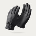 thumbnail image 2 of QUOTAY Men Winter Outdoor Riding Suede Leather Gloves for Men Windproof Thickened Warm with Grey,XL, 2 of 4