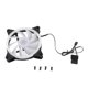 thumbnail image 2 of Ventilador De La Caja De La Computadora, Ventilador De Enfriamiento De La Caja De La PC RGB Silencioso 1200 RPM Para El Reemplazo, 2 of 7