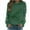 Green, variant on St Patricks Day Shirt Women Funny Shamrock Crewneck Sweatshirt Raglan Long Sleeve Tops Cute Irish Pullover Women's St Patrick's Day Shirts