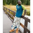 thumbnail image 4 of LazyOne Animal Pajama Pants for Men, Male Pajamas, Asleep At The Reel, Medium, 4 of 7