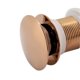 thumbnail image 2 of G1 1/4" Brass Bathroom Sink Pop-Up Drain Without Overflow (Rose Gold), 2 of 4