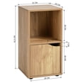 thumbnail image 4 of Mesa de Noche HOMEMAKE FURNITURE Contemporáneo Madera natural, 4 of 7