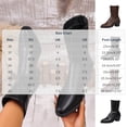 thumbnail image 4 of Taqqpue Women's Ankle Boots Plus Size Pointed Toe Back Zipper Comfortable Dress Booties for Women Size 5.5-11 Fashion Dress Shoes Fall Winter Footwear Casual Walking Daily Wear, 4 of 10