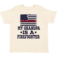 thumbnail image 3 of Inktastic Firefighter Grandpa Fireman Flag Boys or Girls Toddler T-Shirt, 3 of 5