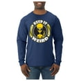 thumbnail image 2 of Wild Bobby Keep It Weird Alien Men Long Sleeve Shirt, 2 of 6