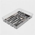 thumbnail image 3 of Mainstays Non-Slip Plastic Cutlery Tray, Kitchen Utensil Storage Organizer, 1 pack, 3 of 8