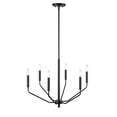 thumbnail image 4 of 8166-MB Millennium Lighting Laurell - 6 Light Chandelier-18.75 Inch Tall and 24 Inch Wide, 4 of 5