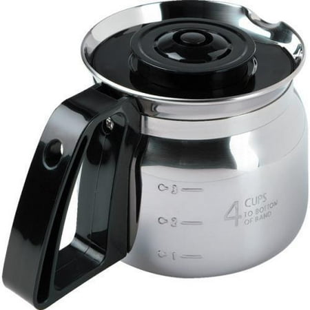 Mr Coffee 4 Cup Stainless Steel Carafe Mr Coffee 4 Cup Stainless Steel Carafe