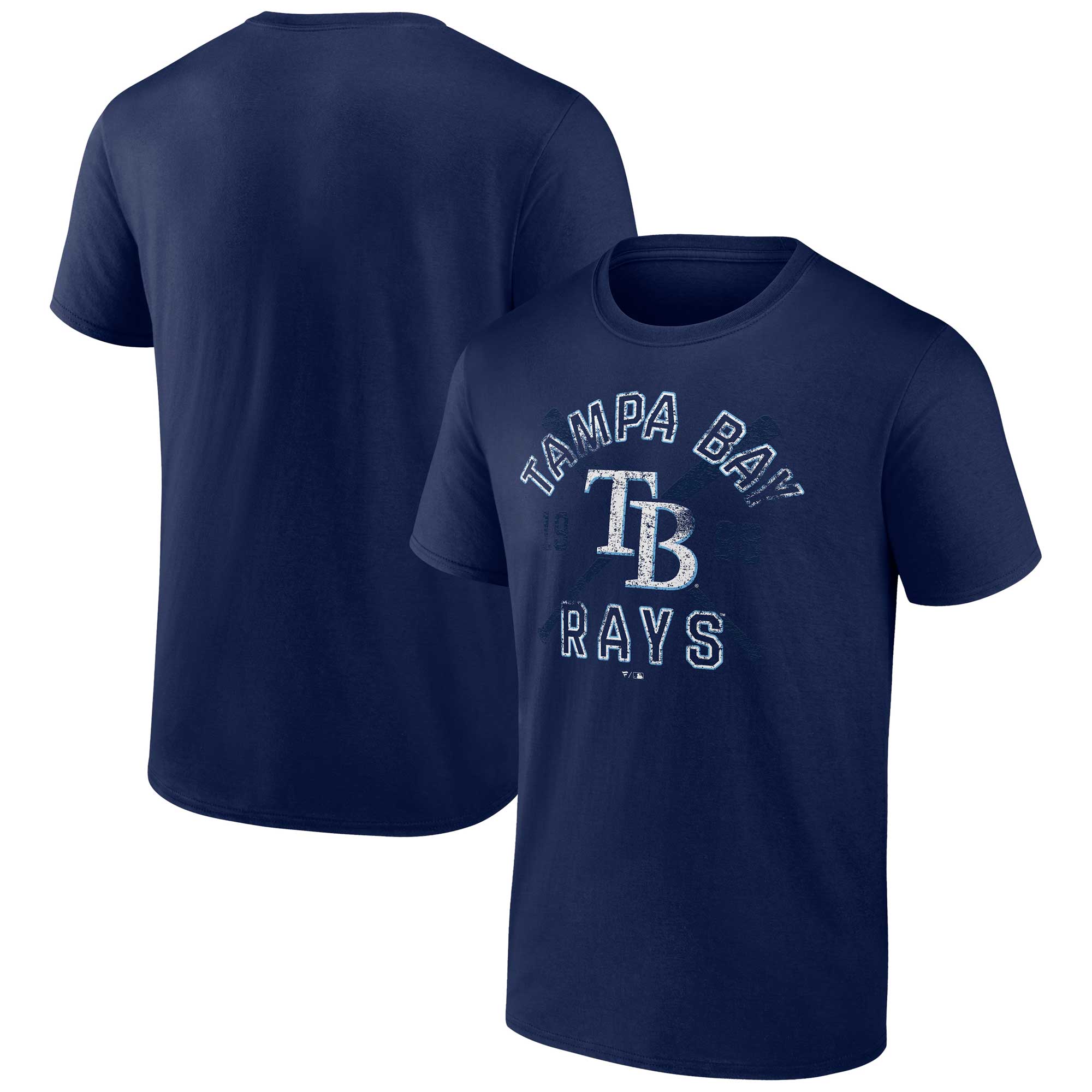 Men's Fanatics Branded Navy Tampa Bay Rays Second Wind TShirt