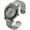 Silver, variant on Blekon Collections Quartz Womens Rhinestone Bezel 34mm Case Metal Bangle Cuff Watch