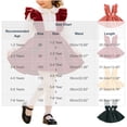 thumbnail image 3 of Girls Solid Corduroy Ruffle Suspender Pinafore Dress Sleeveless Layerable Jumper Skirt Vintage Fall Winter Outfit for Little Girls Red 4-5 Years, 3 of 9
