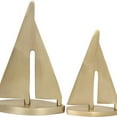 thumbnail image 3 of Renwil Fable 7.5" Contemporary Aluminum Statue in Gold Leaf, 3 of 3