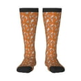 thumbnail image 1 of Fotbe Halloween Mummy Calcetas Divertidas Estampadas para Hombre y Mujer, Calcetas de Algodón hasta la Rodilla para Caminar, Correr, Enfermería y Embarazo, 1 of 6