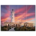 thumbnail image 1 of Picture-Tiles.com: Lighthouse Ceramic Tile Wall Mural WAL500822-43S. 17"W x 12.75"H using (12) 4.25" x 4.25" Ceramic Tiles-Satin Finish, 1 of 3