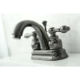 thumbnail image 4 of NB5610AL Water Onyx 4 inch centerset lavatory faucet with ABS/Brass pop up drain, Black Nickel, 4 of 5