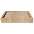 thumbnail image 1 of Eden Bath EB-S006BT-H Rectangular Infinity Pool Sink, Honed Beige Travertine, 1 of 1