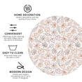 thumbnail image 3 of Pofeuu Maple Leaves Print Coasters for Drinks, 4Pack PU Leather Coasters, Bar Drink Coasters for Tabletop Protection, Furniture from Damage-Round Shape, 3 of 6
