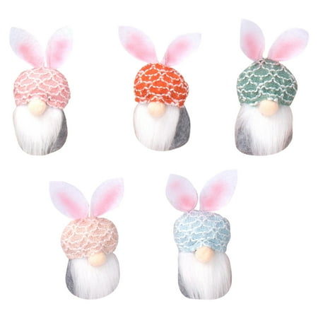 

Jungdeepe 5pcs Easter Hanging Decoration Old Man Light Sticks for Easter Eggs Door Christmas Decorations Hanging Icicles Decorations Beads Chandelier Hanging Doorway Beads with Clouds
