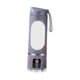 thumbnail image 3 of Conjunto eléctrico de licuadora portátil 450ml Hommespla recargable Compacto 12 Balde de acero inoxidable Balde para cocina de gimnasio púrpura, 3 of 9