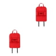thumbnail image 2 of sweethay Organizador de almacenamiento multifuncional para asiento trasero de coche, bolsa colgante para coche de gran capacidad de viaje con varios Gran rojo 2piezas sweethay CBP030674, 2 of 5