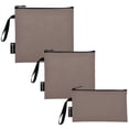 thumbnail image 2 of Dailycode Reusable Ziploc Bags Leakproof Sandwich Snack Freezer Bags Chocolate 3 pack, 2 of 7