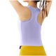 thumbnail image 5 of Tops de Yoga para Mujeres Manga Corta Cuello Redondo Deportes Elásticos, Top Ajustado para Primavera Verano Y Otoño, 5 of 5