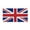 British Flag, variant on Gogreen 2026 World Cup Beach Towel with Brazilian Flag Print, (30x60 Inch, 1-Pack) - Quick Dry Sand Free Beach Towel - Stylish Unique Gift