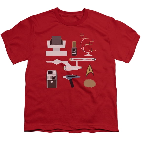 Star Trek/Tos Gift Set Big Boys Youth Shirt