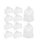 thumbnail image 3 of 10pcs Impermeable portátil Poncho de lluvia Impermeable al aire libre Impermeable Impermeable al aire libre Suministros de viaje para la lluvia para adultos (Blanco), 3 of 6
