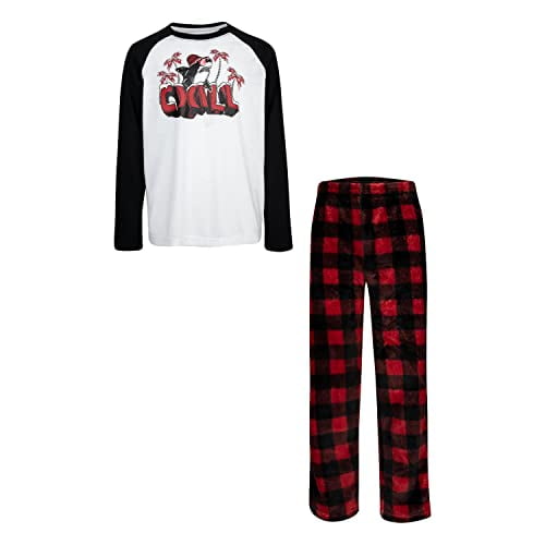 Hurley Boys Pajama Set Navy Polar Bear 6