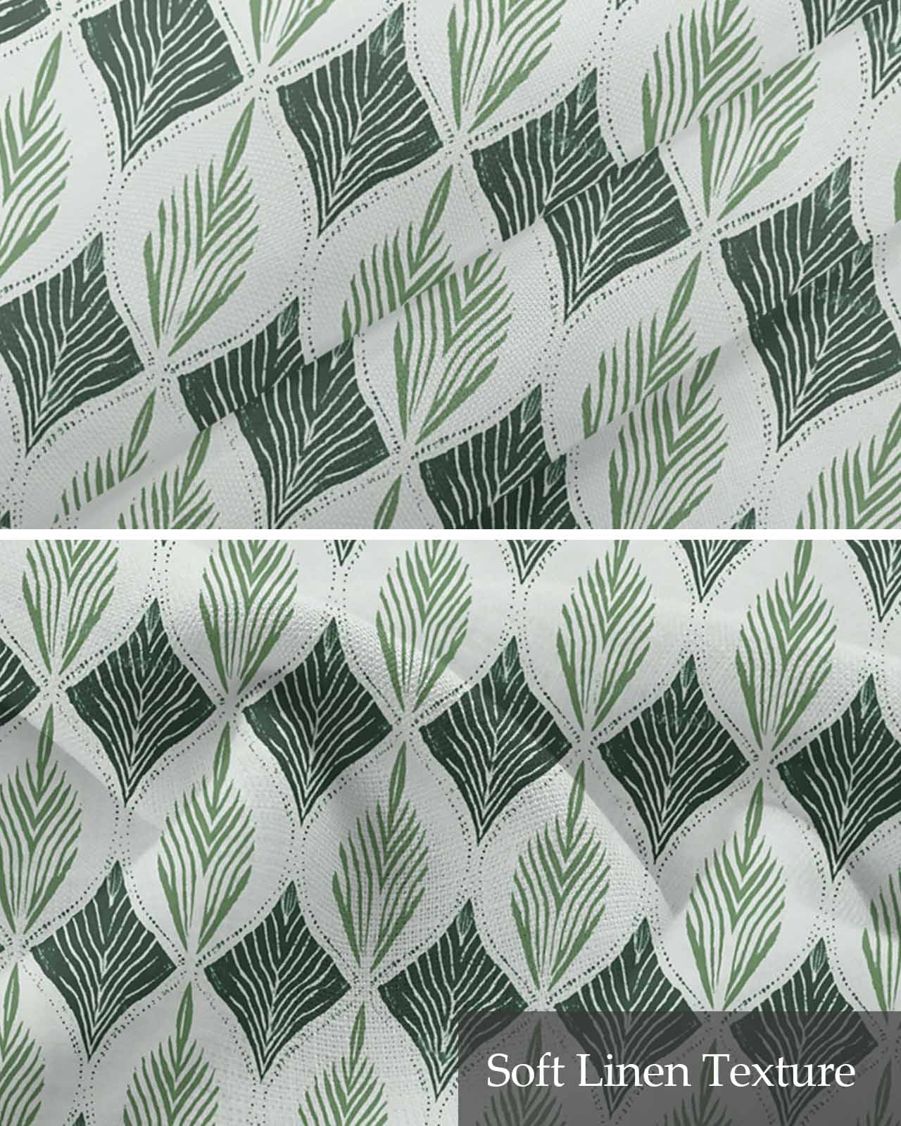 Green Grey Linen Curtain Valance for Bedroom/Bathroom/Kitchen/Office/Living/Dining Room Windows,Contemporary Abstract Geometric Art Rod Pocket Topper Drapes Decorative Cafe Drapery Panel 60x18
