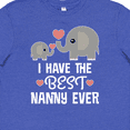 thumbnail image 4 of Inktastic Best Nanny Ever Grandchild Youth T-Shirt, 4 of 5