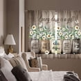 thumbnail image 3 of Outside The Window Window Curtain Butterfly Flower Landscape, Wake Up Vines Climb Over The Window Frame Sun Rays Beautiful Natural Landscape Curtain, Room Living Room Blackout Curtain 2 Pieces 84x84in, 3 of 5