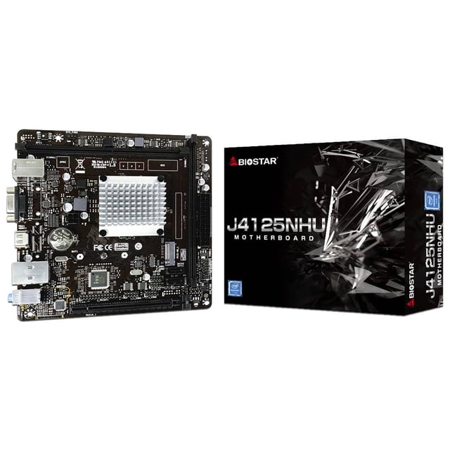 Tarjeta Madre Biostar J4125NHU con Procesador Intel Celeron J4125