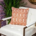 thumbnail image 2 of Parkland Collection Machu Orange Throw Pillow, 2 of 6