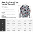 thumbnail image 5 of Gaeub Christmas Hat Dachshund Men's and Women's UPF 50+ Long-Sleeved Sun Protection Clothing, Fishing Shirt Long Sleeve Zip-Small, 5 of 7