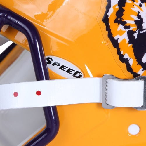 LSU Tigers Yellow Authentic Riddell NCAA Speed Full Size Helmet