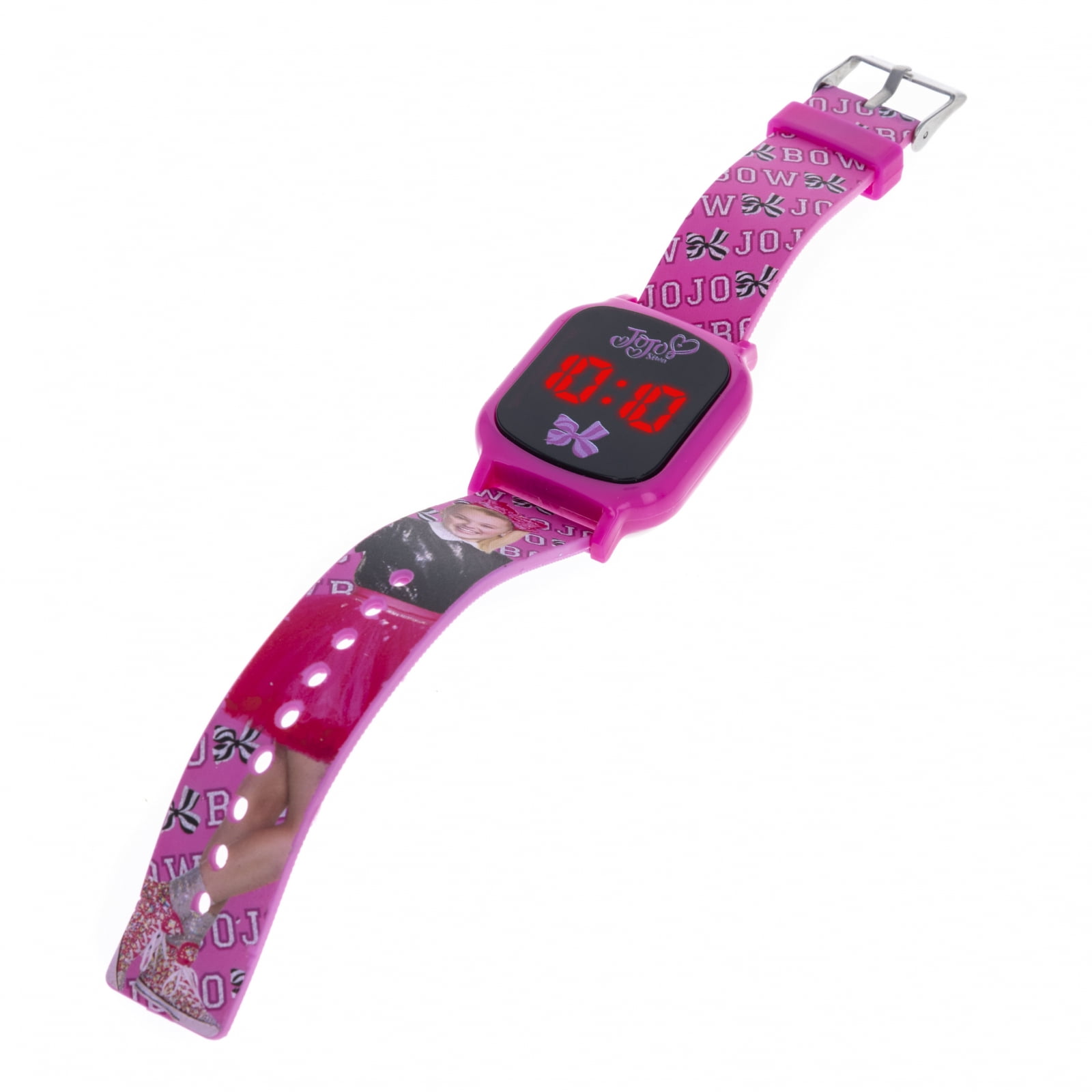 JoJo Siwa LED Display Digital Touch Screen Watch for Kids Pink