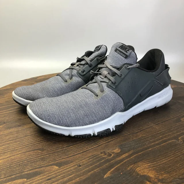 Ni-k-e Flex Control TR3 Mens Size 14 Gray Athletic Running Shoes Sneakers