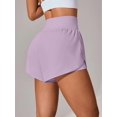 thumbnail image 4 of Deliqiba High Waisted Shorts for Women for Running Athletic Workout Gym with Pockets Liner  M, 4 of 5