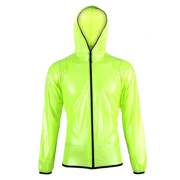 Unisex al aire libre a prueba de viento impermeable ropa impermeable trajes ciclismo deportes abrigo de lluvia pantalones (S)