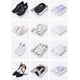 thumbnail image 4 of Paquete de 6 organizadores de zapatos, zapateros de plástico transparente para armarios y entradas, contenedores de zapatos apilables, cajas de almacenamiento de zapatos con tapas para zapat, 4 of 5