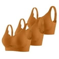 thumbnail image 1 of Brasier Mujer conjunto de 3 Piezas de Sujetador Deportivo sin Costuras y Cómodo para Mujer, con Soporte Ajustable, para Uso En Casa, Ocio y Entrenamiento Durante Toda La Temporada. Mediana, 1 of 3